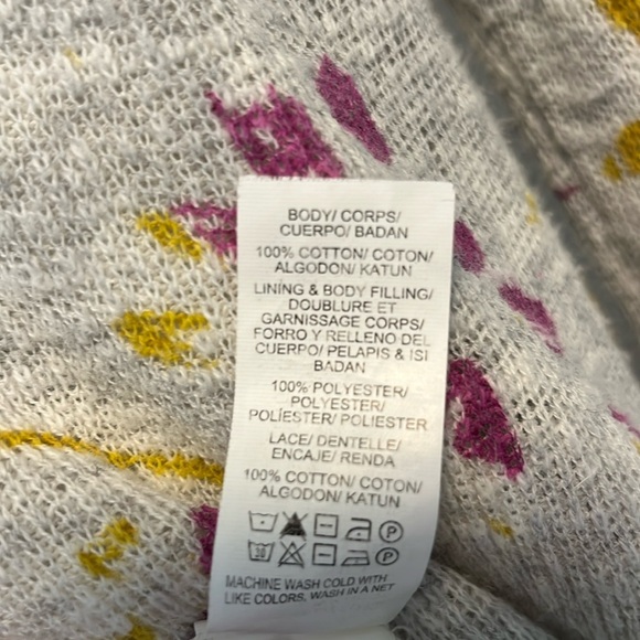 Lucky Brand Layered Floral Sweater - Picture 5 of 5